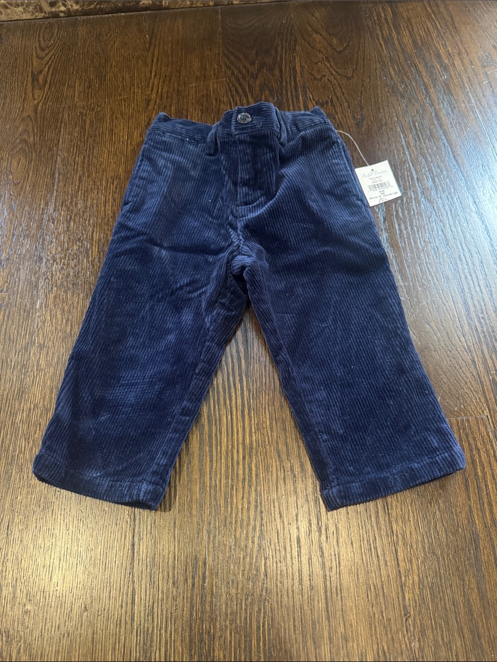 Boys polo Ralph Lauren Corduroy pants nwt blue